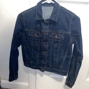 Court Shop jean jacket denim women’s size xs